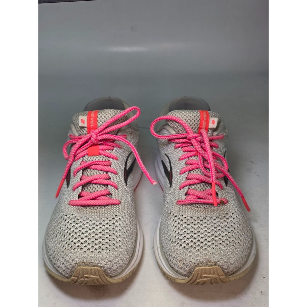 Brooks Revel 2 Women's Sneakers Size 9.5 Medium Gray Pink Running Walking Shoes - Picture 8 of 16